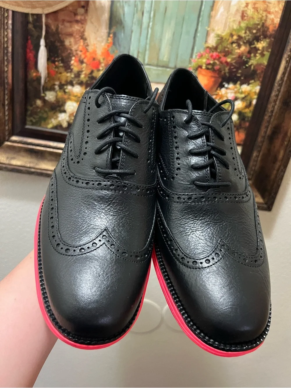 Cole Haan original Grand OS Wingtip Oxfords Classic Preppy Academia